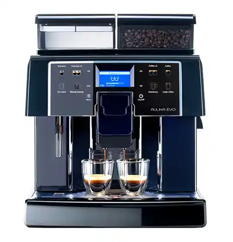 ⁨Saeco Aulika EVO Black Fully-auto Drip coffee maker 2.51 L⁩ at Wasserman.eu