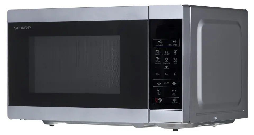 ⁨Sharp YC-MS02E-S microwave Countertop Solo microwave 20 L 800 W Inox⁩ at Wasserman.eu