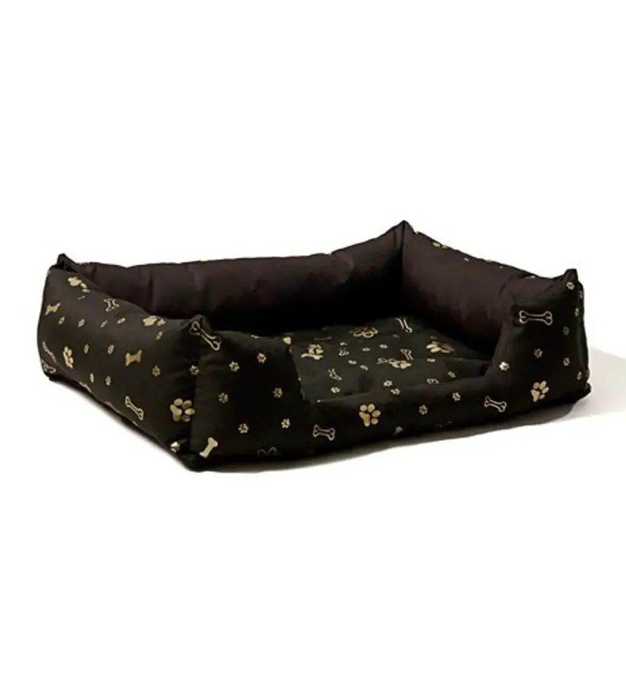 ⁨GO GIFT Dog bed L - brown - 65x45x15 cm⁩ at Wasserman.eu