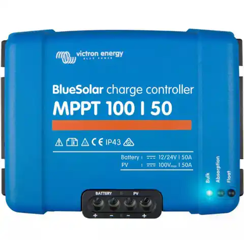 ⁨Victron Energy Regulator ładowania Blue Solar MPPT 100V/50A⁩ w sklepie Wasserman.eu