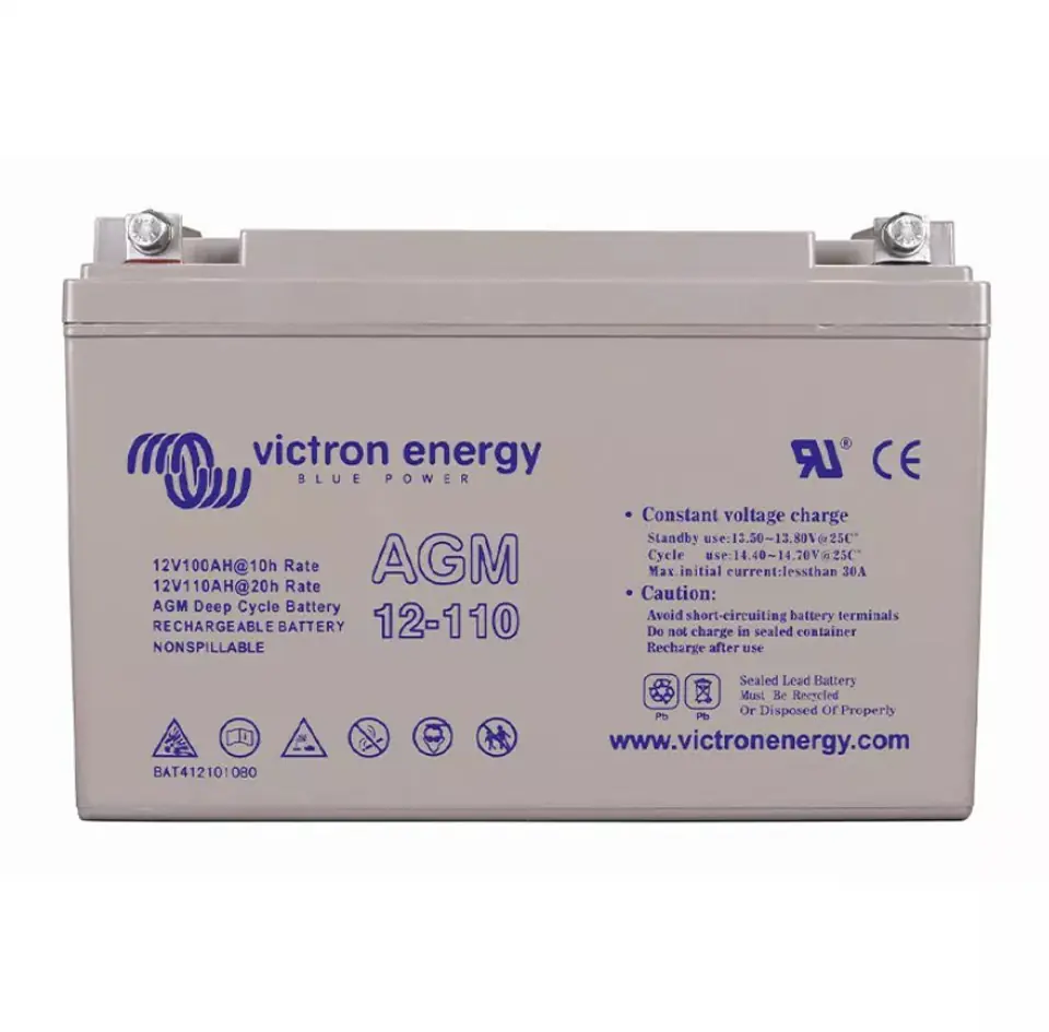 ⁨Victron Energy Akumulator AGM Victron Energy 110Ah 12V⁩ w sklepie Wasserman.eu