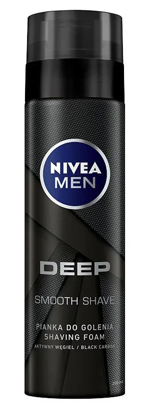 ⁨Nivea MEN Pianka do golenia DEEP 200ml⁩ w sklepie Wasserman.eu