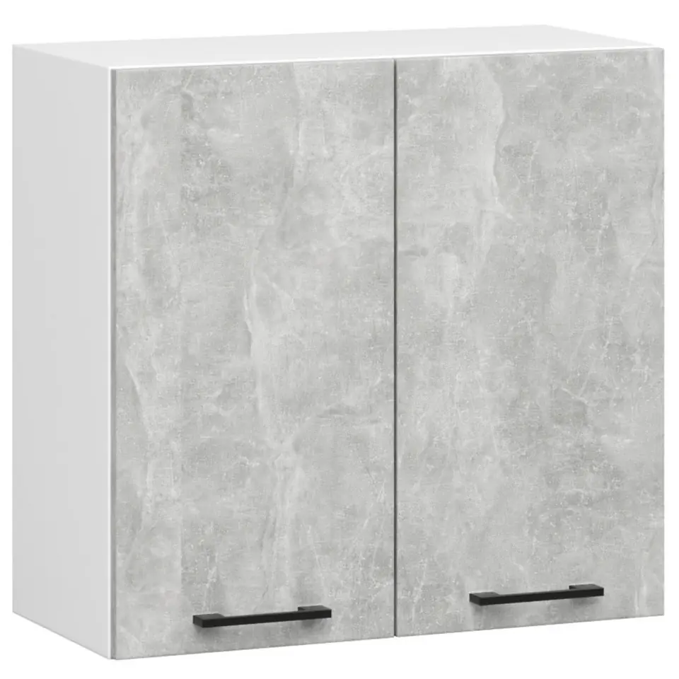 Szafka OLIWIA W60 H580 BIAŁA / BETON w sklepie Wasserman.eu
