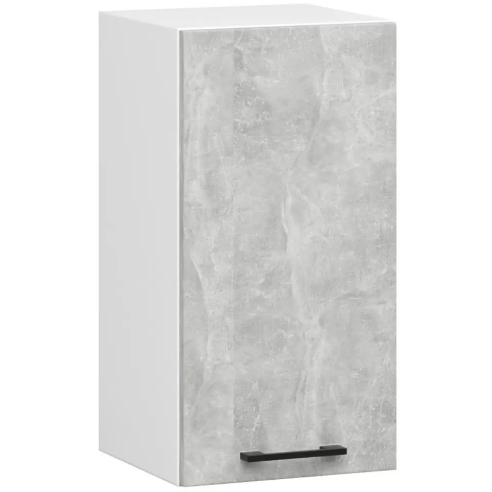 Szafka OLIWIA W40 H580 BIAŁA / BETON w sklepie Wasserman.eu