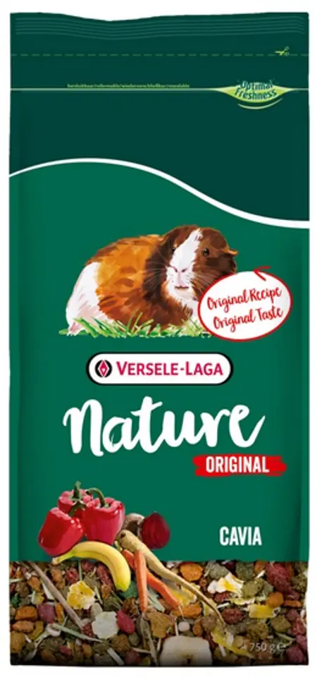 ⁨Versele-Laga Cavia Nature Original pokarm dla świnki morskiej 750g⁩ w sklepie Wasserman.eu