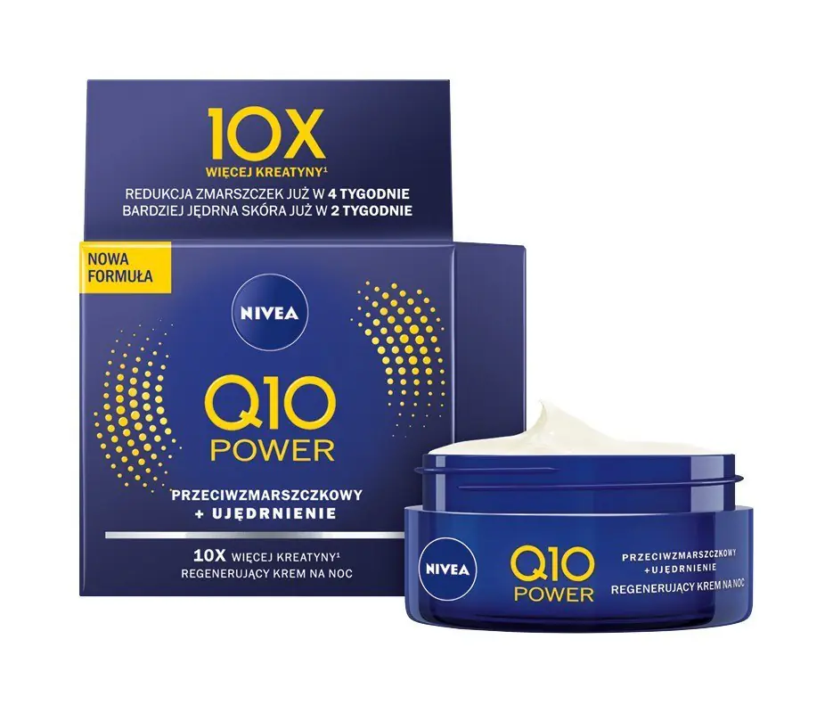 ⁨Nivea Q10 Power Anti-Wrinkle Cream+Night Firm 50ml⁩ at Wasserman.eu