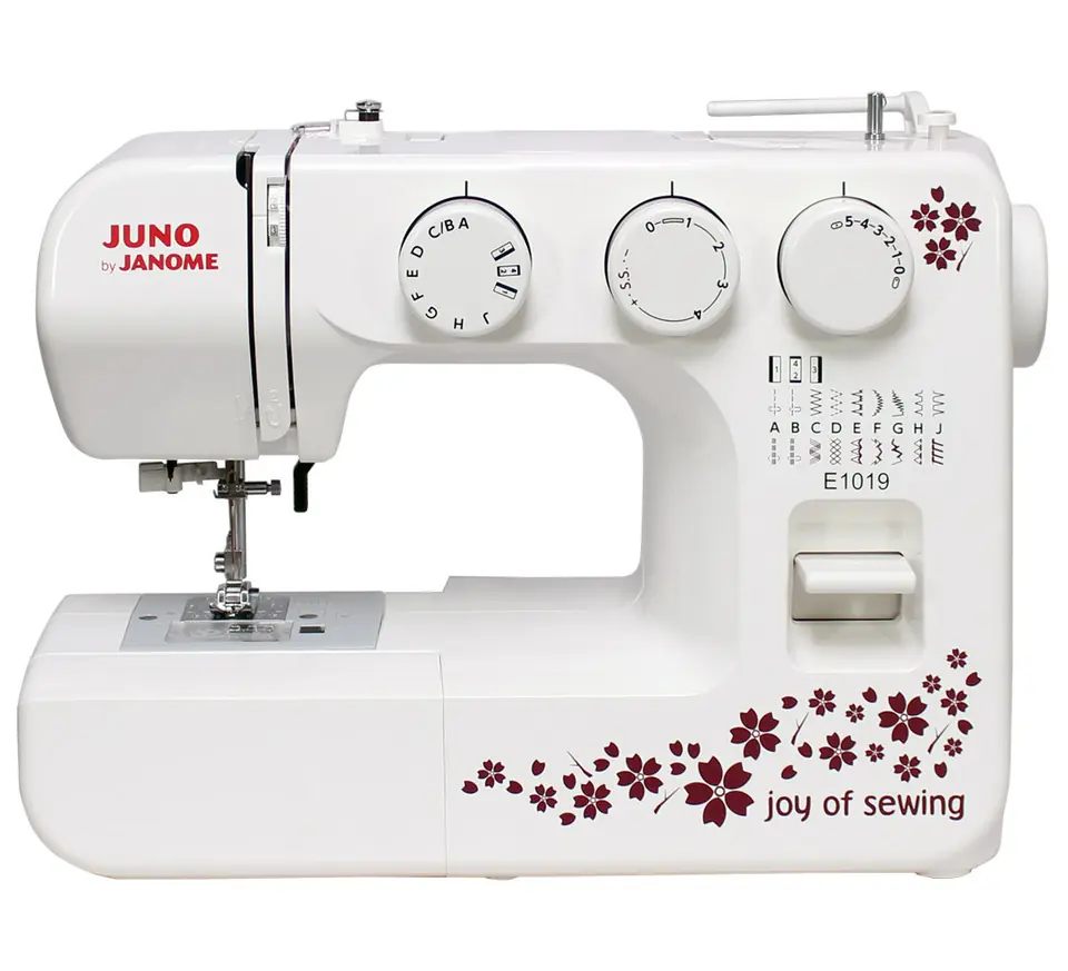 ⁨JUNO BY JANOME E1019 SEWING MACHINE⁩ at Wasserman.eu