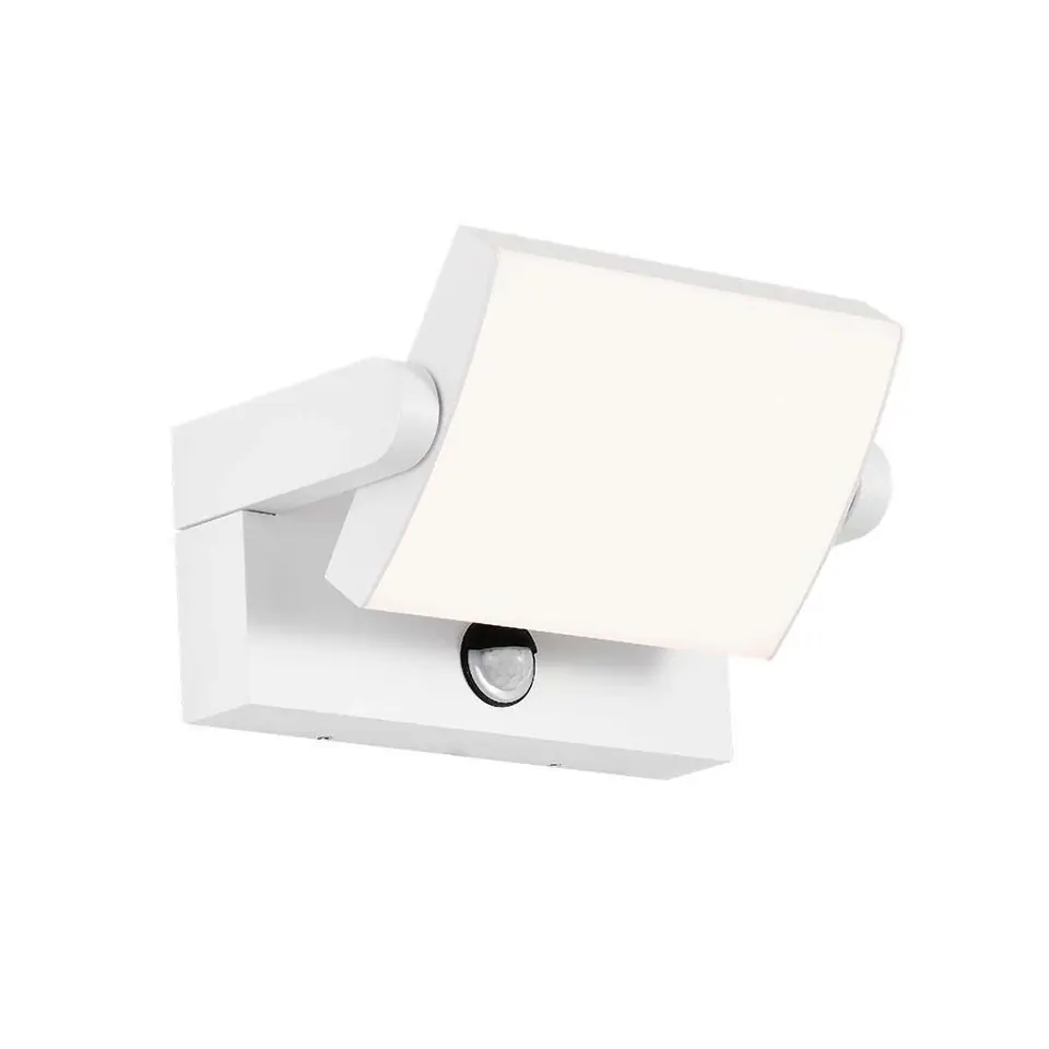 ⁨Projector Façade Luminaire V-TAC 17W LED Motion Sensor White IP65 VT-11020-120-W 4000K 2520lm⁩ at Wasserman.eu