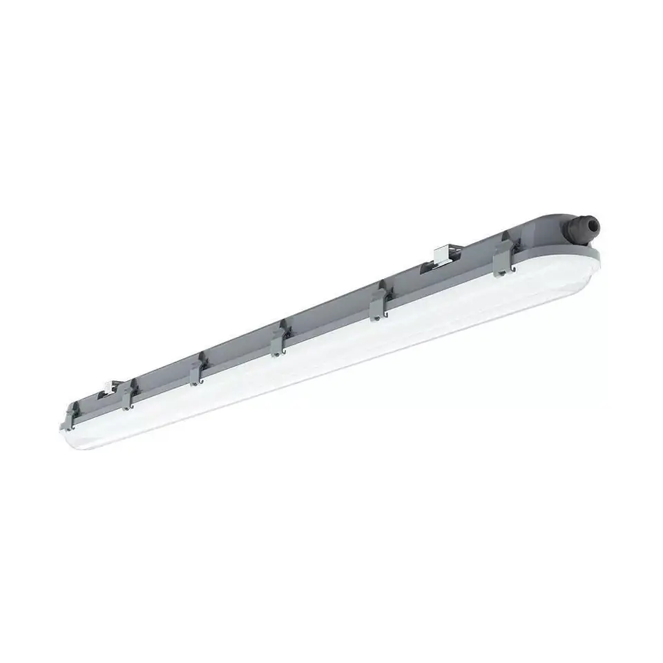 ⁨LED hermetic luminaire V-TAC M-SERIES VT-60018 60cm 18W 120Lm/W 4000K 2160lm (SKU 2120211) Grey⁩ at Wasserman.eu