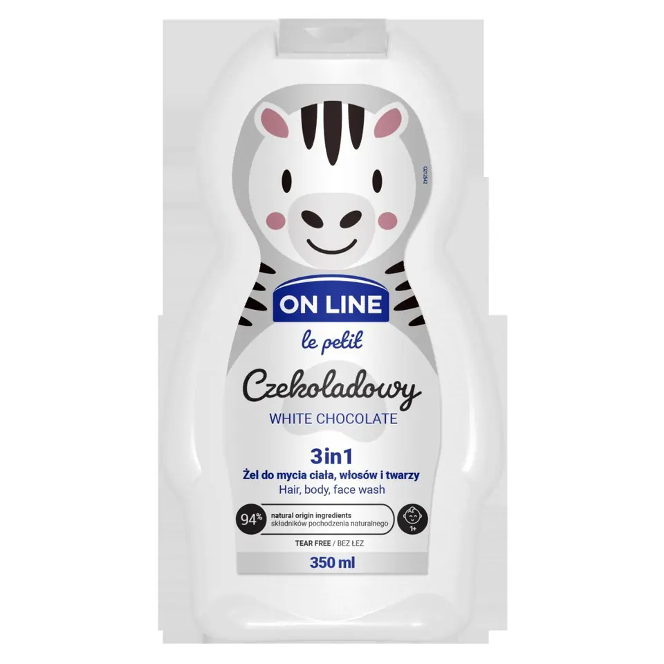 ⁨On Line Kids Washing Gel 3in1 Chocolate⁩ at Wasserman.eu