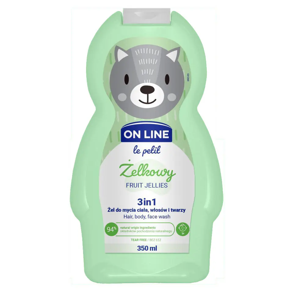 ⁨On Line Kids Washing Gel 3in1 Jelly⁩ at Wasserman.eu