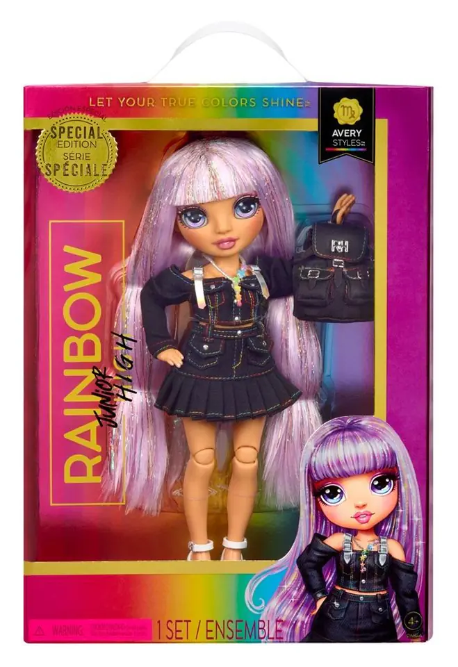 ⁨Rainbow High Junior Special Doll - Avery Styles⁩ w sklepie Wasserman.eu