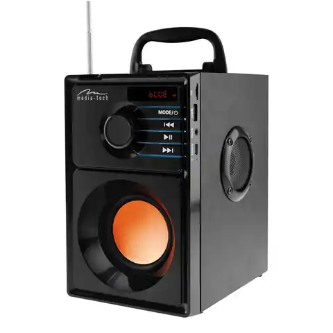 ⁨Media-Tech BOOMBOX BT 15 W Stereo portable speaker Black⁩ at Wasserman.eu