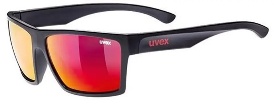 Okulary Uvex Lgl 29 czarno czerwone w sklepie Wasserman.eu