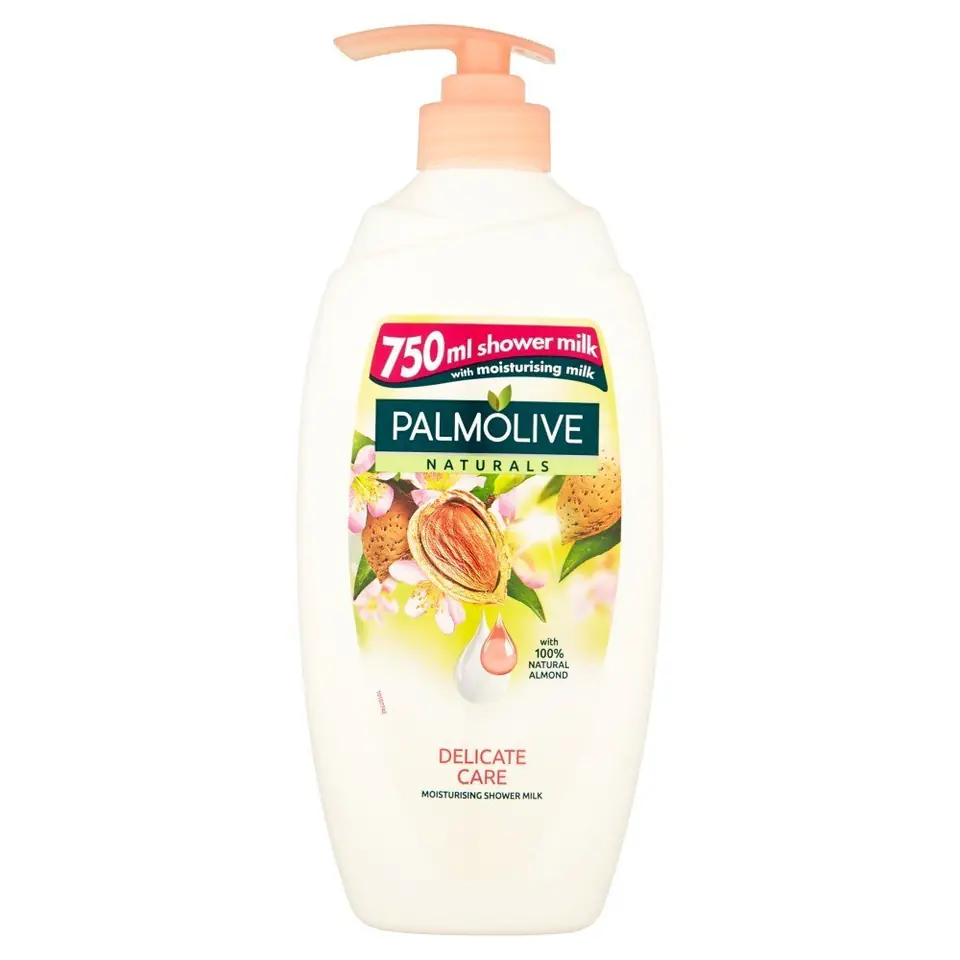 ⁨Palmolive Żel pod prysznic z Mleczkiem migdałowym 750ml z dozownikiem⁩ w sklepie Wasserman.eu