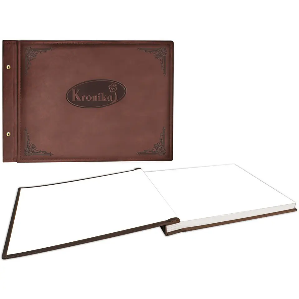 ⁨Kronika A3 420x297 skóropodobna pozioma brązowa 1829-319-072 WARTA⁩ w sklepie Wasserman.eu