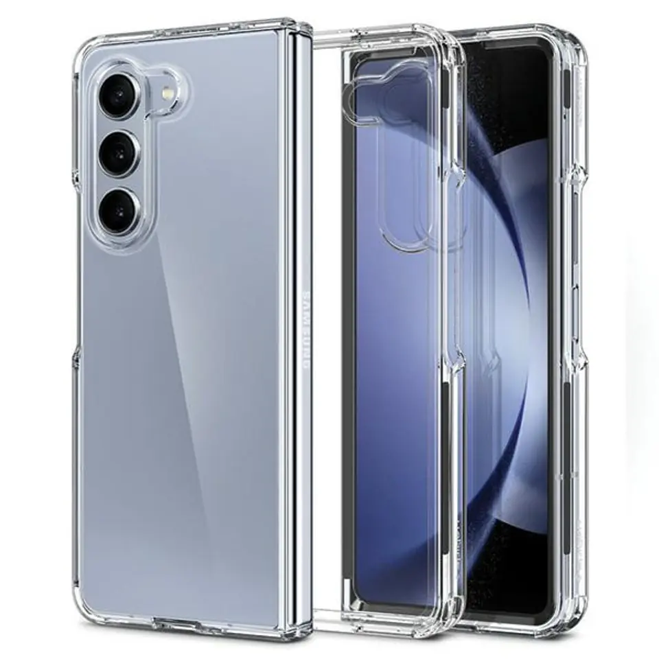 ⁨Spigen Ultra Hybrid Samsung Z Fold 5 Crystal Clear ACS06221⁩ w sklepie Wasserman.eu