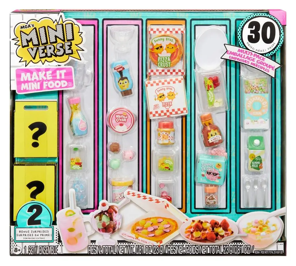 ⁨MGA Miniverse Make it Mini Food: Multi Pack Mini Food p4 591849⁩ at Wasserman.eu