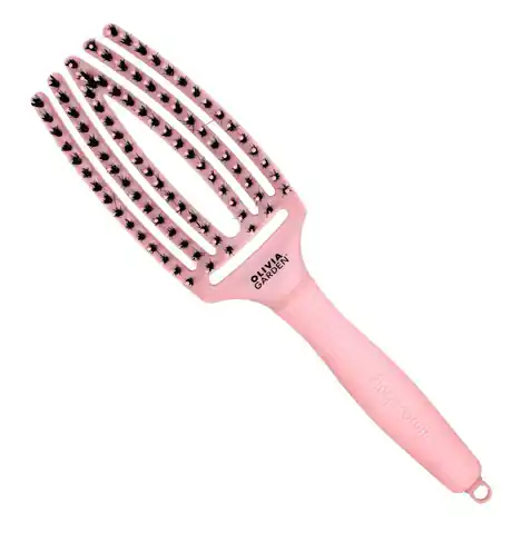 ⁨Olivia Garden Szczotka do włosów Fingerbrush Pastel Pink⁩ w sklepie Wasserman.eu