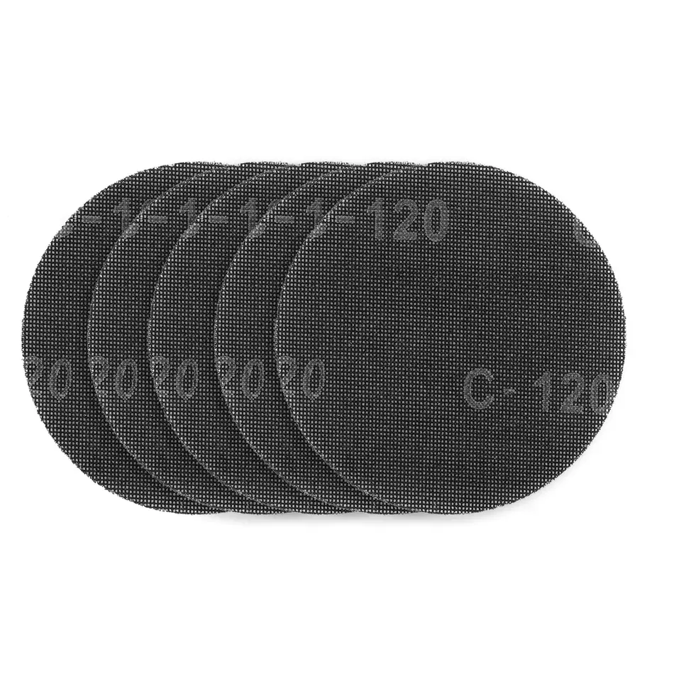 ⁨Siatka ścierna na rzep 180 mm, K120, 5 szt. do szlifierki 59G263⁩ w sklepie Wasserman.eu