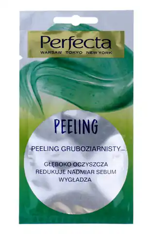 ⁨Perfecta Peeling gruboziarnisty - cera normalna,mieszana i tłusta 8ml (saszetka)⁩ w sklepie Wasserman.eu