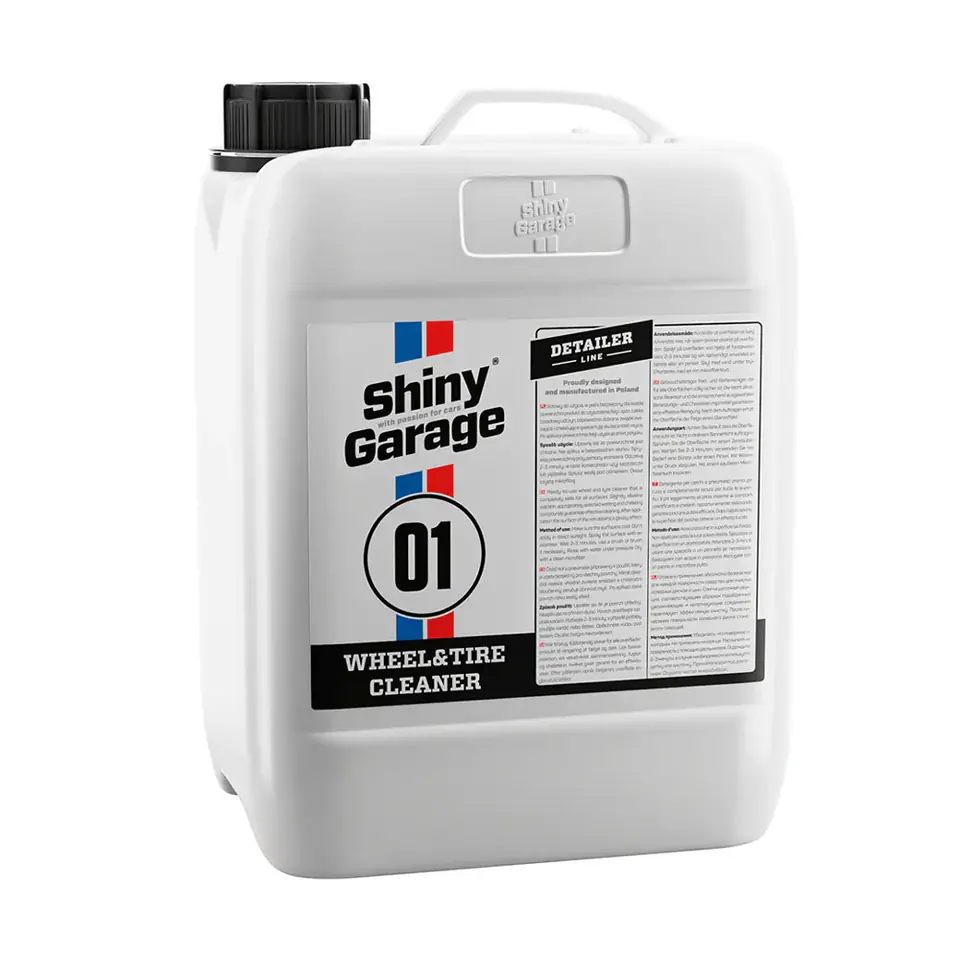 ⁨Shiny Garage Wheel And Tire Cleaner 5L - produkt do czyszczenia felg i opon⁩ w sklepie Wasserman.eu