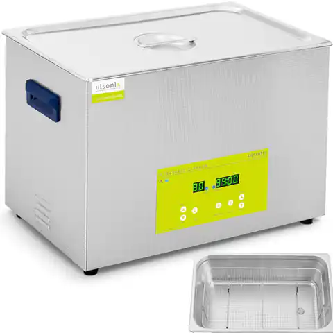 ⁨Myjka wanna ultradźwiękowa oczyszczacz LED 30 l 600 W⁩ w sklepie Wasserman.eu