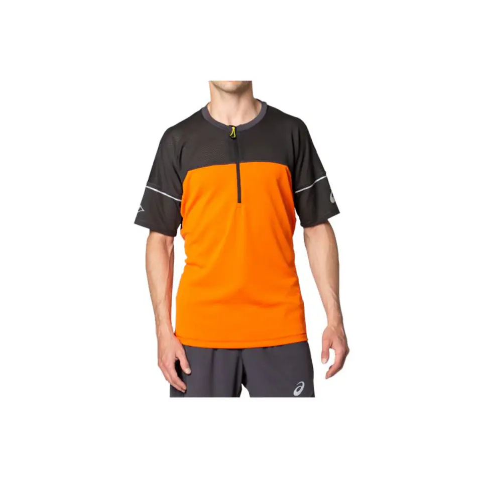 ⁨Koszulka Asics Fujitrail Top Tee M 2011B895-800 (kolor Pomarańczowy, rozmiar M)⁩ w sklepie Wasserman.eu