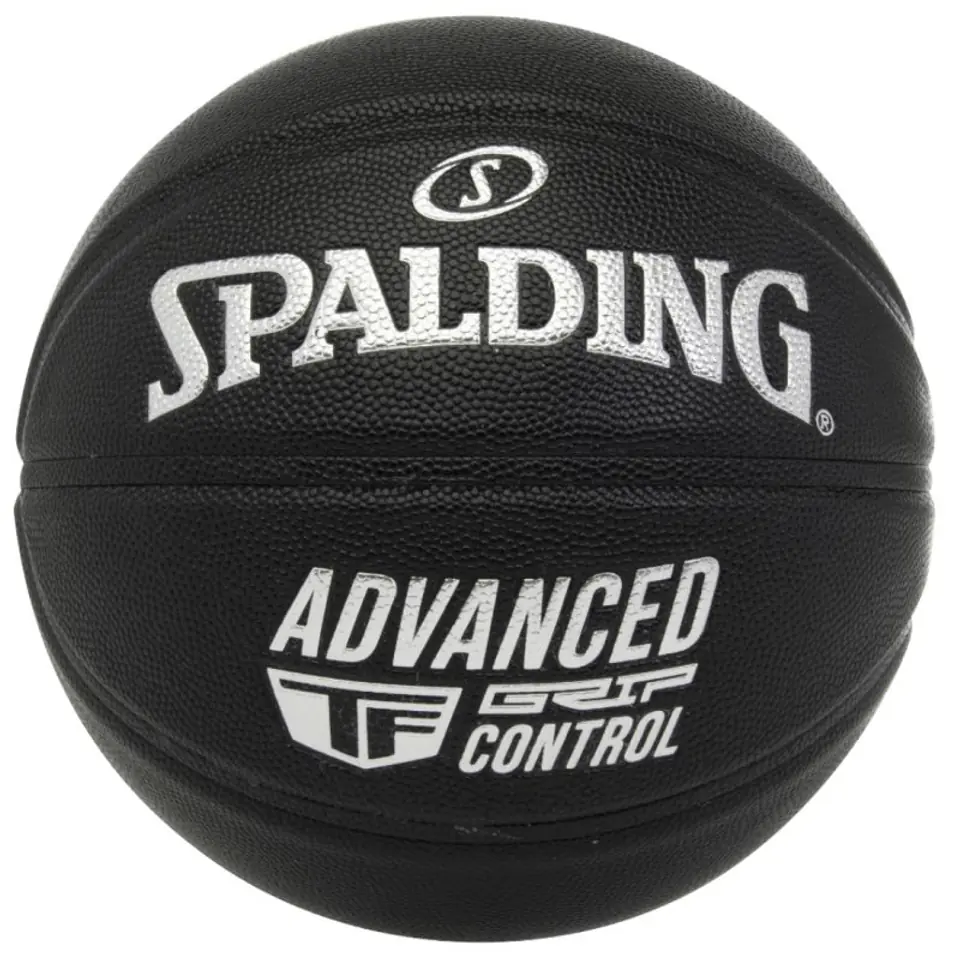 ⁨Piłka Spalding Advanced Grip Control In/Out Ball (kolor Czarny, rozmiar 7)⁩ w sklepie Wasserman.eu