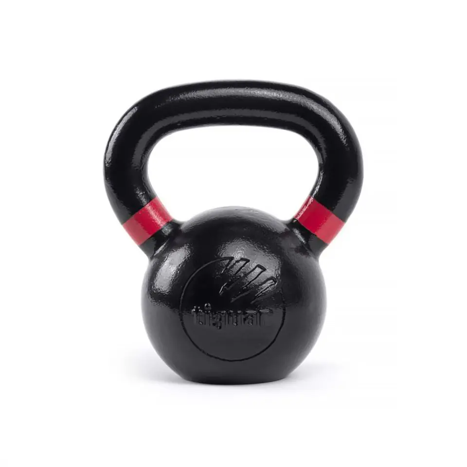 ⁨Odważnik tiguar kettlebell Raw V2 (kolor Czarny)⁩ w sklepie Wasserman.eu