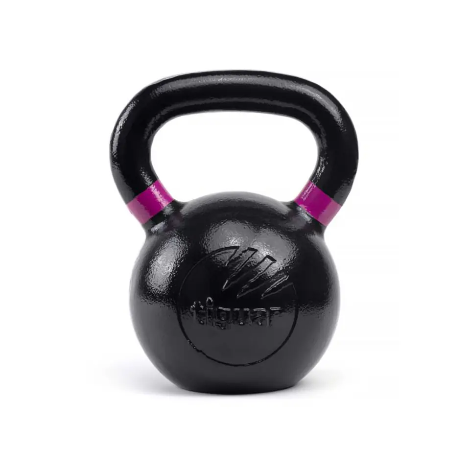 ⁨Odważnik tiguar kettlebell Raw V2 (kolor Czarny)⁩ w sklepie Wasserman.eu