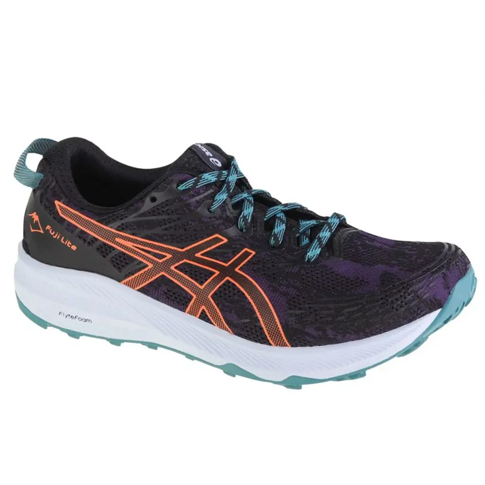 ⁨Buty do biegania Asics Fuji Lite 3 W 1012B294 (kolor Szary/Srebrny, rozmiar 40.5)⁩ w sklepie Wasserman.eu