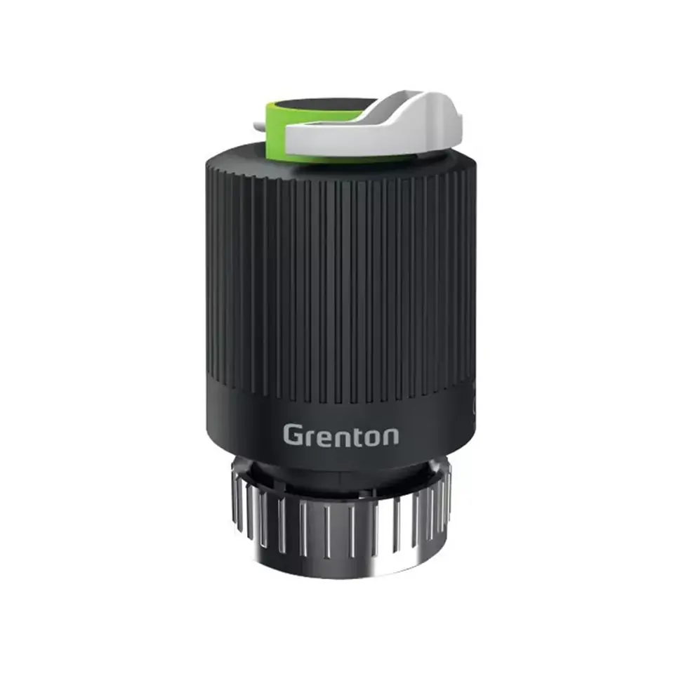 ⁨GRENTON SOLENOID VALVE/ THERMOELECTRIC ACTUATOR GRENTON / NORMALLY CLOSED / M30 / 230 VAC / BLACK⁩ at Wasserman.eu