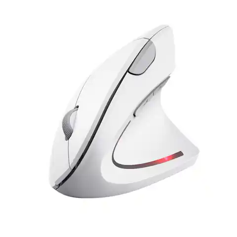 ⁨Mysz TRUST Verto Wireless vertical ergonomic White⁩ w sklepie Wasserman.eu
