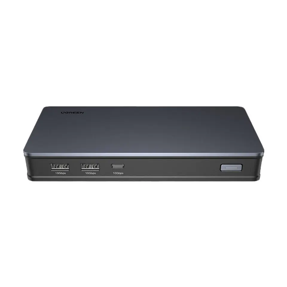 Adapter HUB UGREEN CM615 USB-C do 2x USB-A, 1x USB-C 3.1, 2x HDMI, 2x DP, SD/TF, RJ45 w sklepie Wasserman.eu