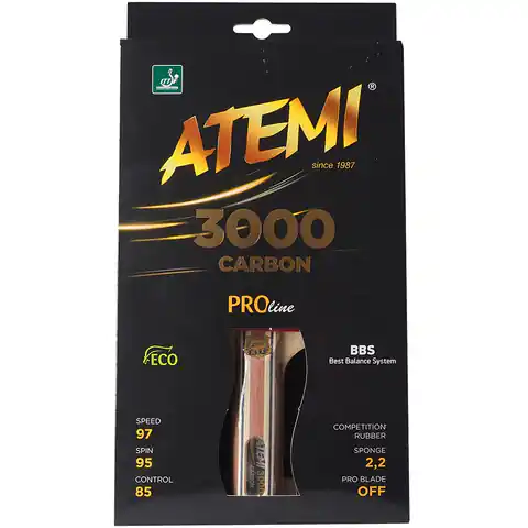 ⁨Rakietka do ping ponga New Atemi 3000 Pro anatomical⁩ w sklepie Wasserman.eu