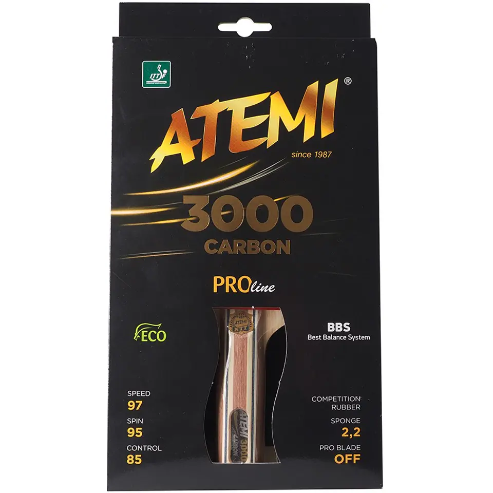 Rakietka do ping ponga New Atemi 3000 Pro concave w sklepie Wasserman.eu