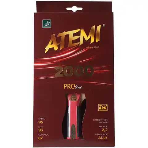 ⁨Rakietka do ping ponga New Atemi 2000 Pro anatomical⁩ w sklepie Wasserman.eu