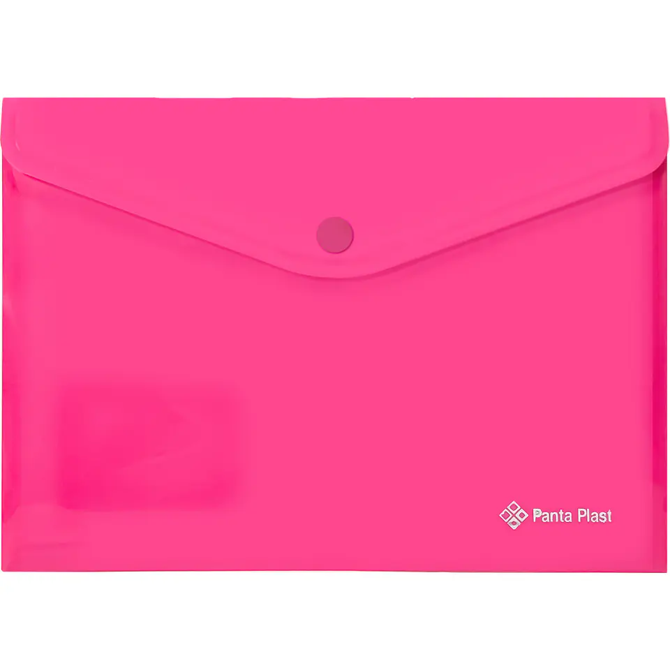 ⁨Teczka kopertowa A5 PP NEON RÓŻOWA 0410-0086-13 PANTA PLAST⁩ w sklepie Wasserman.eu