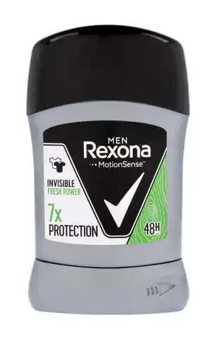 ⁨Rexona Motion Sense Men Dezodorant sztyft  Invisible Fresh Power 48H 50ml⁩ w sklepie Wasserman.eu