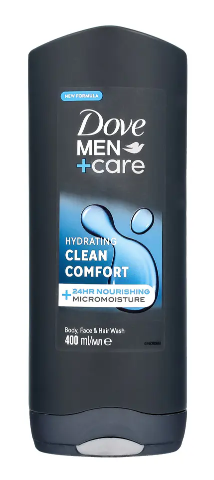 ⁨DOVE Men + Care Żel pod prysznic 3w1 - Clean Comfort 400ml⁩ w sklepie Wasserman.eu