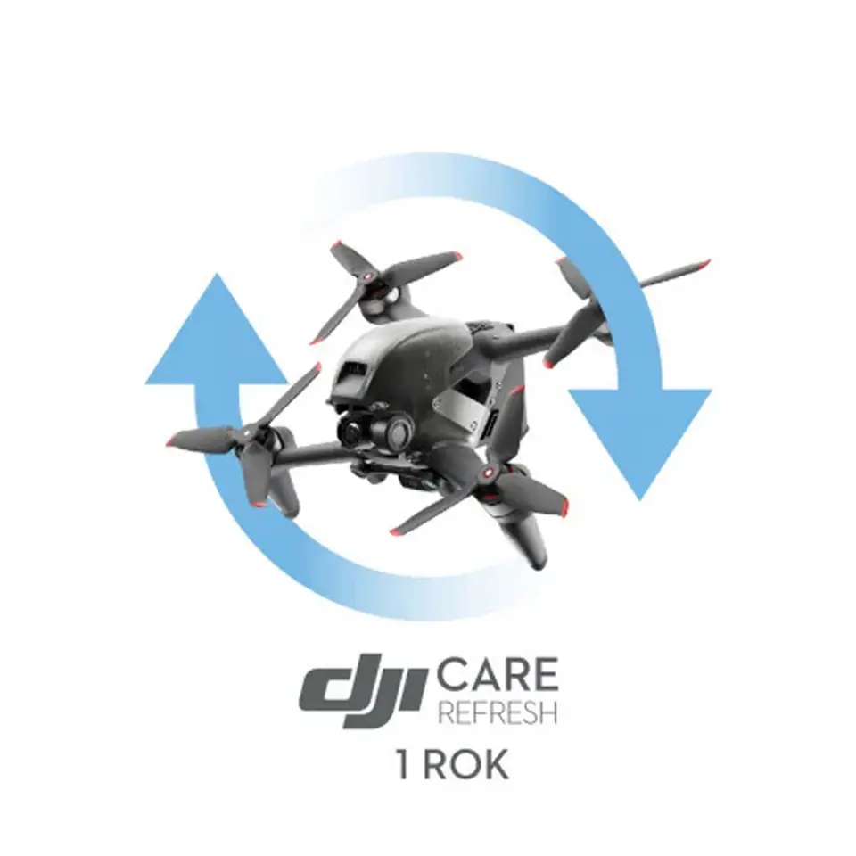 ⁨DJI Care Refresh FPV - kod elektroniczny⁩ w sklepie Wasserman.eu