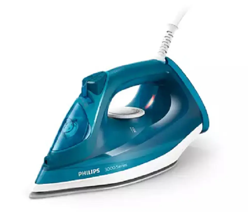 ⁨Philips 3000 series DST3040/70 iron Steam iron Ceramic soleplate 2400 W Blue⁩ at Wasserman.eu