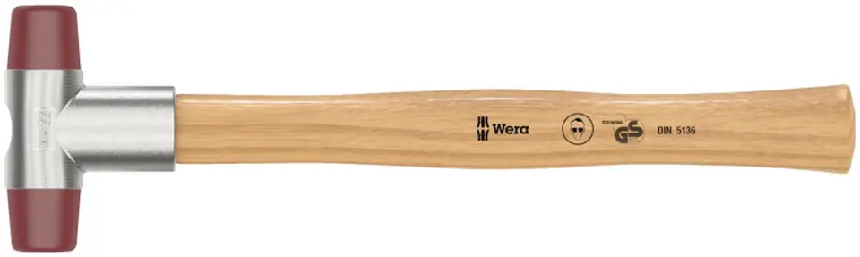 MŁOTEK Z TWORZYWA DO POBIJANIA NA KRAWĘDZIACH 100G., 28MM w sklepie Wasserman.eu