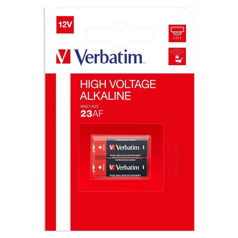 ⁨Verbatim  Batteries MN21/A23  blister x1 49940⁩ at Wasserman.eu