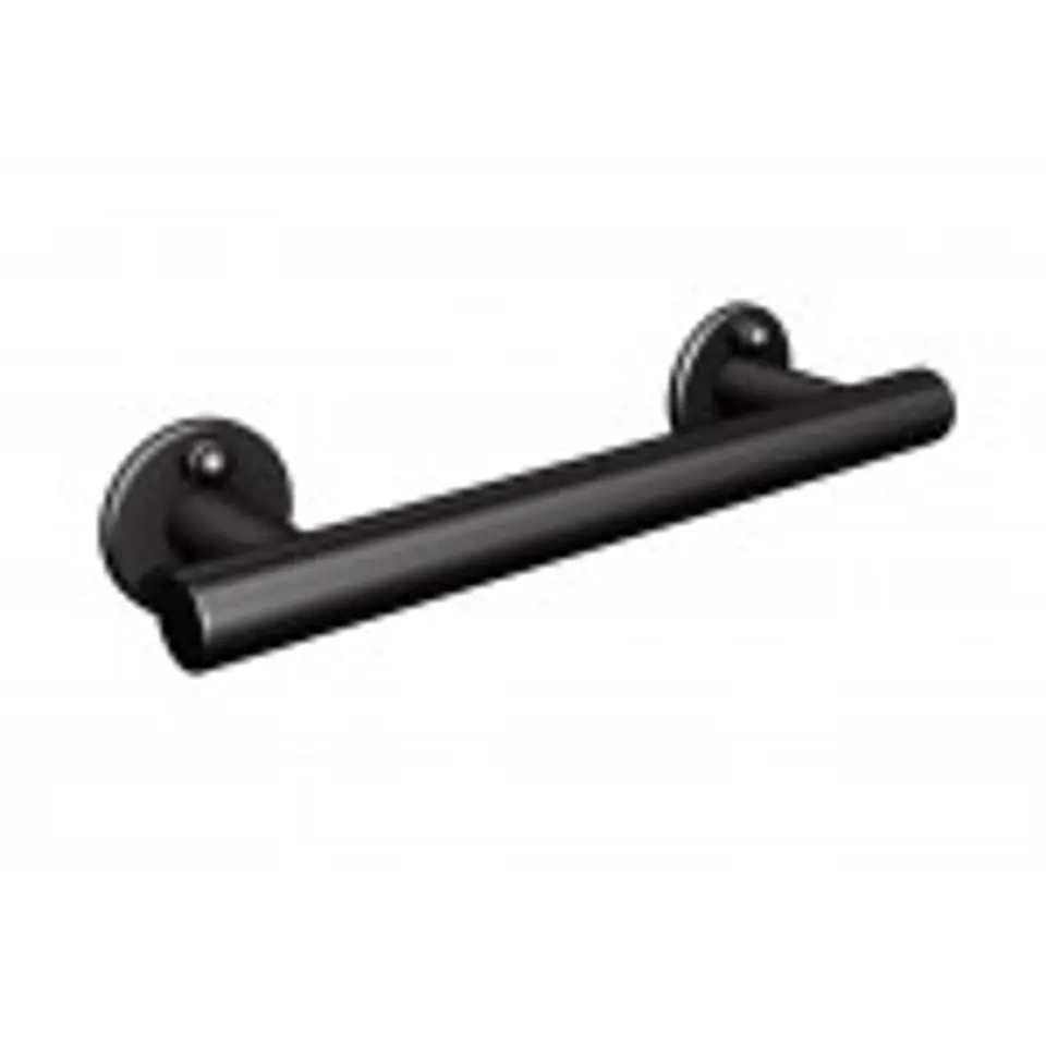 Uchwyt prosty prysznicowy 27 cm czarny w sklepie Wasserman.eu