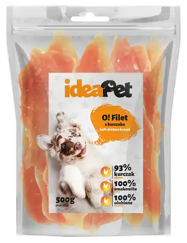 ⁨IdeaPet Filet z kurczaka 500g⁩ w sklepie Wasserman.eu