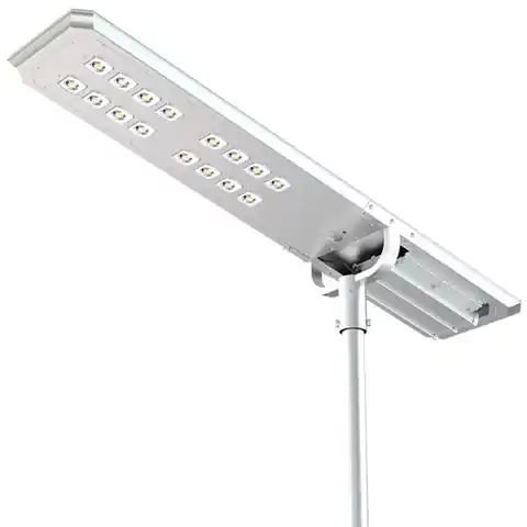 ⁨PowerNeed SSL38 outdoor lighting Outdoor pedestal/post lighting Non-changeable bulb(s) LED 80 W Silver⁩ at Wasserman.eu