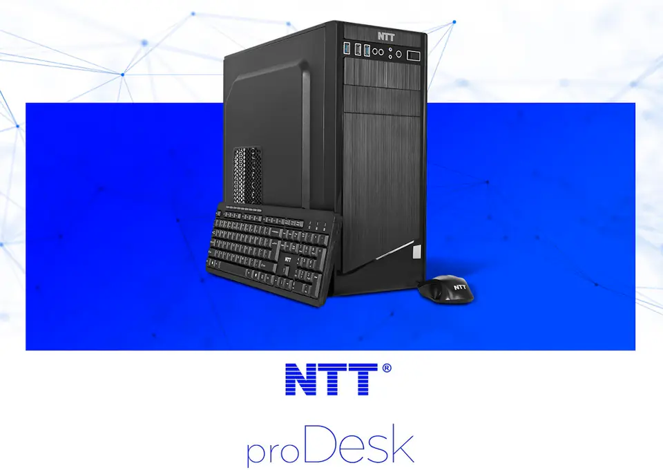 ⁨KOMPUTER NTT proDesk - i7 14700, 16GB RAM, 512GB SSD, WIFI, W11 Pro⁩ w sklepie Wasserman.eu