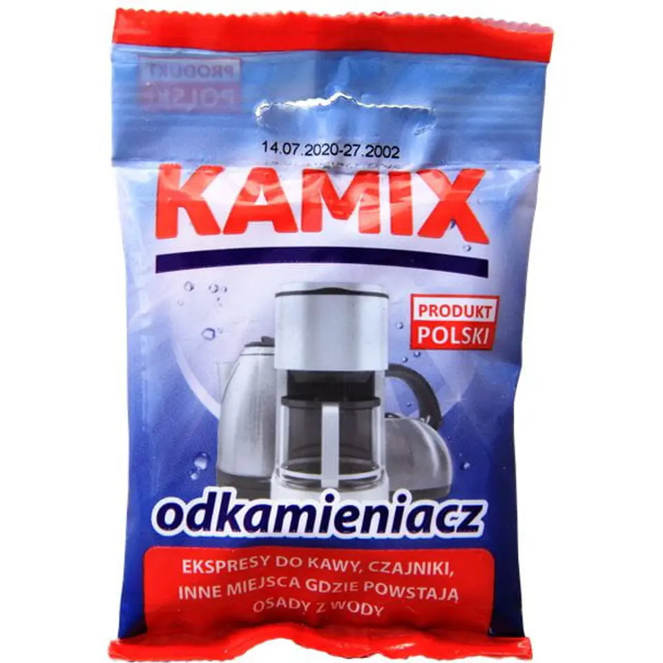 ⁨Preparat do usuwania kamienia KAMIX odkamieniacz saszetka 30g⁩ w sklepie Wasserman.eu